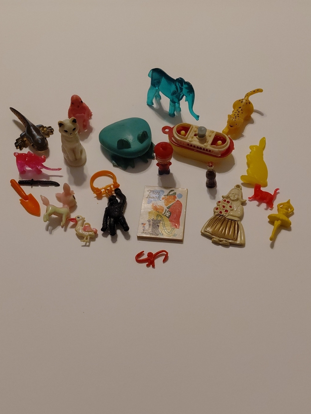 Assortment of Vintage Circa 1960s-70s Miniature Toys & Charms